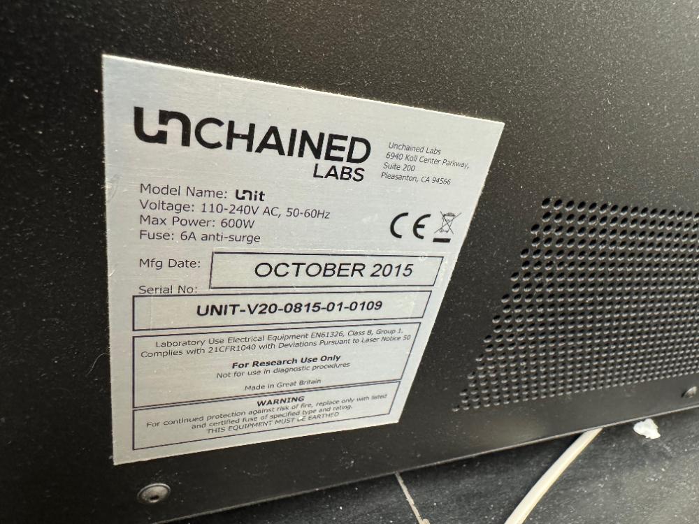 Unchained Labs Unit Protein Stability Analyzer for Precise Protein Characterization