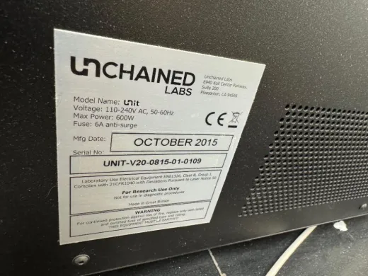 Unchained Labs Unit Protein Stability Analyzer for Precise Protein Characterization