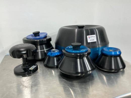Beckman Coulter J-Lite Series JLA-16.250 High-Speed Centrifuge Fixed-Angle Rotor with Multi-Size Tube Adapters-cover