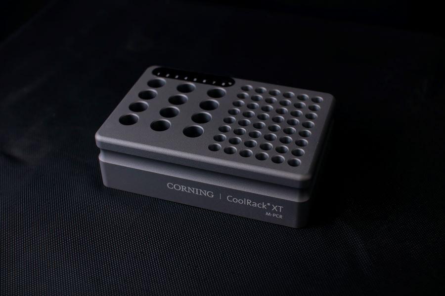 Corning CoolRack XT M-PCR Microtube Rack Model 432054 for PCR Tubes