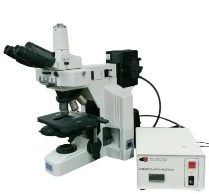 Nikon Eclipse E600 Fluorescence Microscope with Fluorite Objectives for Pathology