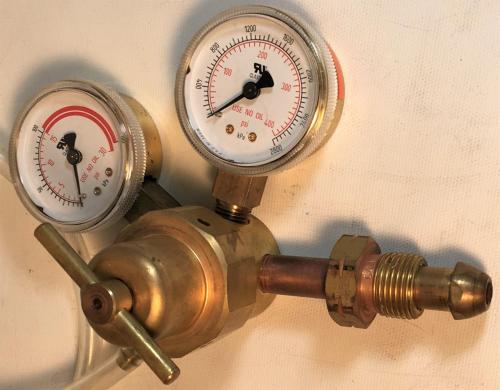 Smith H1945E-510 Acetylene Regulator (CGA 510)-cover