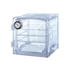 Jeio Tech Cubic Vacuum Desiccator with Silicone Gasket and Multi-Shelf Design, 5 of 11