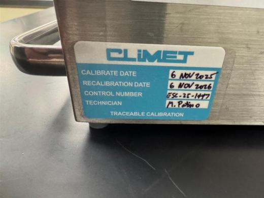 Climet CI-95A 100 LPM Microbial Air Sampler for Controlled Environments-cover