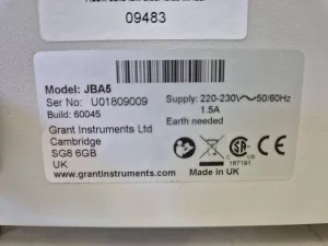 Grant JB Academy 6005 Digital Unstirred Water Bath for Precise Temperature Control, 6 of 6