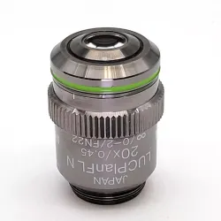 Olympus LUCPlanFL N 20x Microscope Objective ∞/0-2/FN22, 2 of 2