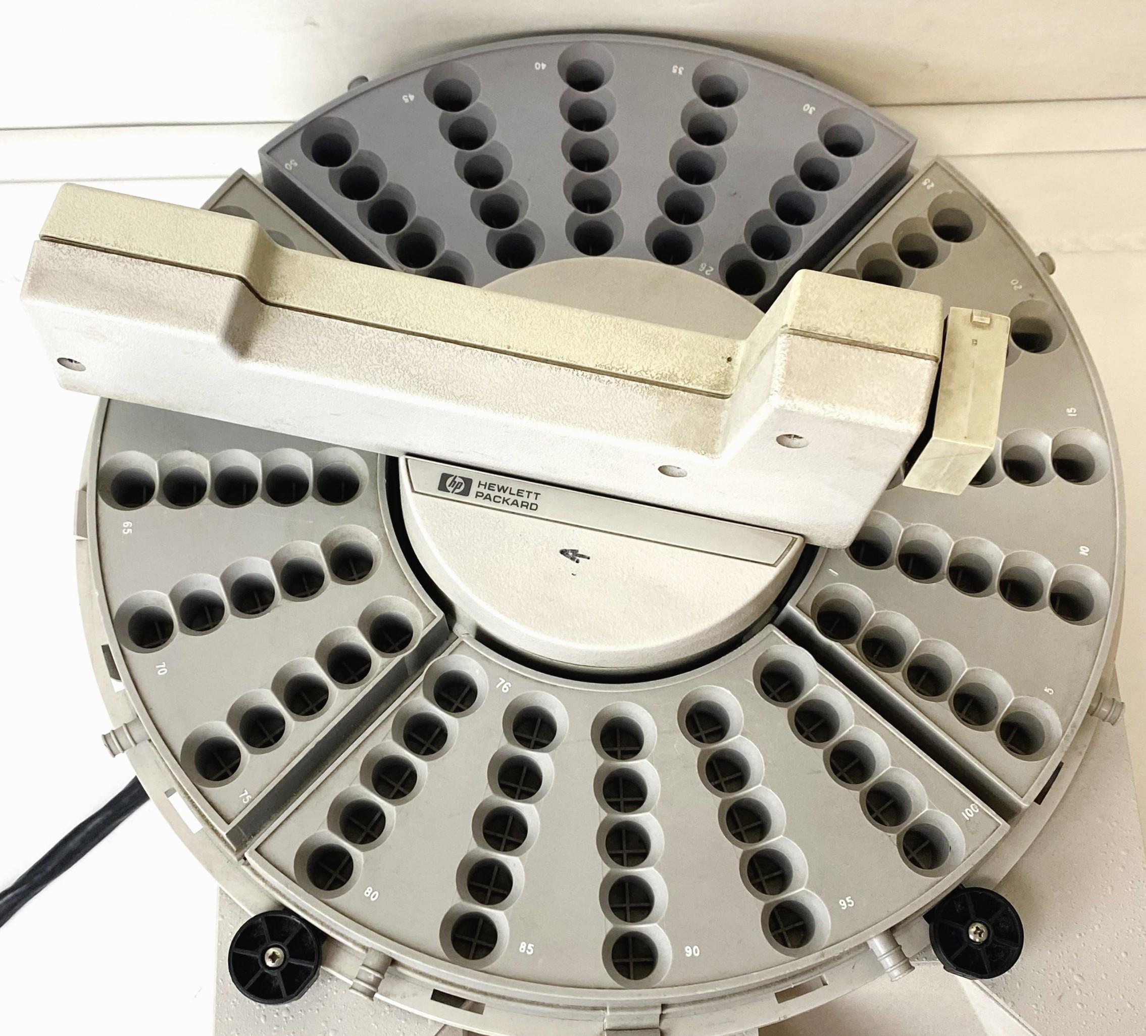 HP 7673C Series Automatic Liquid Sampler Tray Module for Gas Chromatography (100-Place)