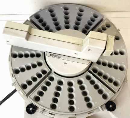 HP 7673C Series Automatic Liquid Sampler Tray Module for Gas Chromatography (100-Place)-cover