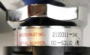 Liquid Air 2123311-346 Stainless Steel Compressed Air Regulator CGA 346, 5 of 5