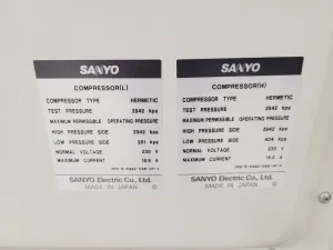Sanyo MDF-U32V Ultra Low Temperature Freezer for Biomedical and Biobanking Applications, 19 of 22