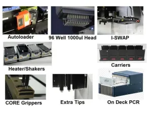 Hamilton MICROLAB STARlet Automated Liquid Handling Workstation with Span-8, 96-Channel 1000µL Head, CO-RE and iSWAP Grippers, Autoloader, 12 of 12