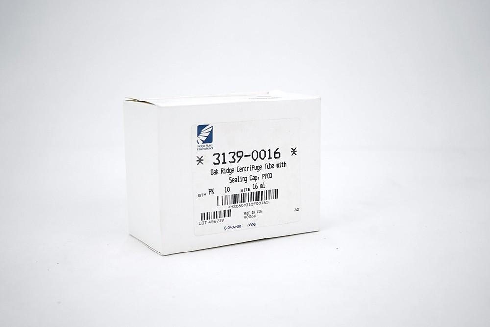 Nalgene Oak Ridge 3139-0016 PPCO 16 mL Centrifuge Tube with Screw Lid