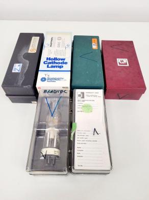 Set of 6 Hollow Cathode Ray Lamps for AA System-cover