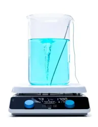 Velp AREC 10 Advance Magnetic Stirrer with Heating, Probe, Rod, and Clamp, 9 of 12