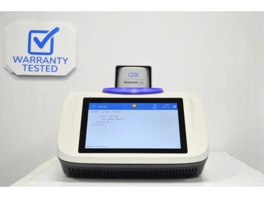 CEM Discover 2.0 Single-Mode Microwave Synthesis System with iWave IR Temperature Sensor-cover