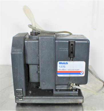 Welch 1376 DuoSeal Dual Stage Rotary Vane Vacuum Pump 10.6 cfm, 1x10⁻⁴ Torr Ultimate Pressure-cover