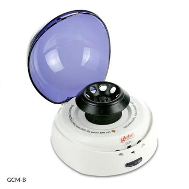 Globe Scientific GCM-R-EU Mini Centrifuge with EZ-Swap Rotors for Microcentrifuge and PCR Tubes