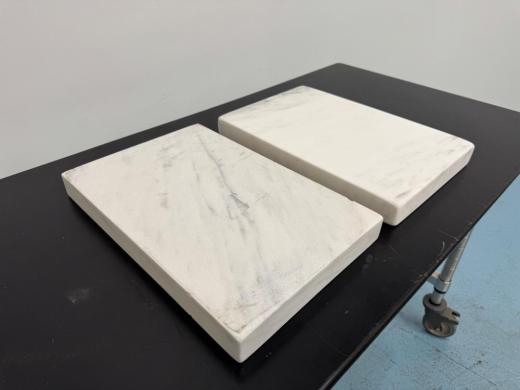 Laboratory Pressure Measurement and Fluid Handling Assembly with Granite Slabs-cover