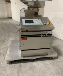 Harro Hofliger KWS 12-S 12-Lane Capsule Checkweigher with Stainless Steel Hopper, 3 of 4