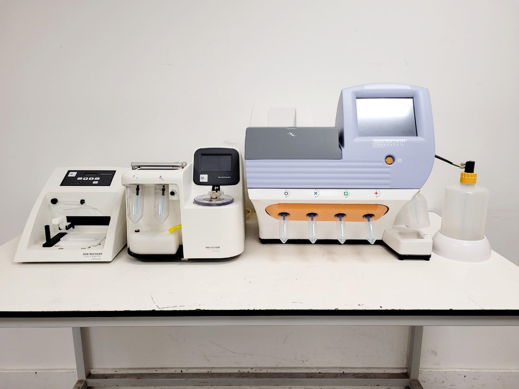 Ion Torrent Personal Genome Machine with Ion OneTouch 2 and Ion OneTouch ES Next-Gen Sequencing System