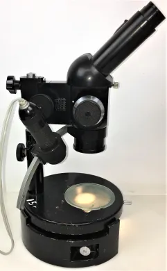 Zeiss Jena Binocular Stereo Microscope with Transformer (8X to 50X)
