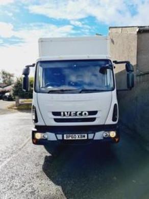 Iveco Eurocargo 75E16 E5 7.5t Box Automatic / Cantilever Tail Lift-cover