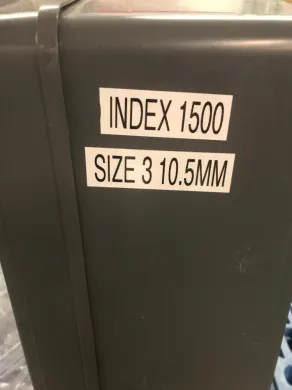 Index 1500 Size 3 Dosing Disc, 10.5 for Precise Liquid Dispensing