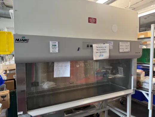 NuAire NU-425-600 6-Foot Class II Type A2 Biosafety Cabinet with Downflow Test Grid