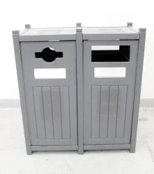 Clean River 2 Compartments Recycling Station for Laboratory and Industrial Waste Management, 4 of 7