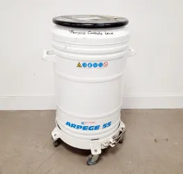 Air Liquide Arpege 55 Liquid Nitrogen Dewar with Storage Racks, 1 of 12
