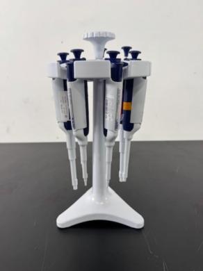 Rainin Pipet-Lite XLS Single Channel Micropipettes with Stand, Set of 7-cover