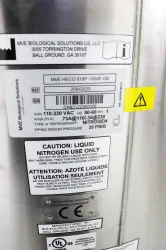 MVE HEco 818P-190AF-GB Vapor Phase LN2 Ultra Low Temperature Cryogenic Freezer -190°C, 3 of 12
