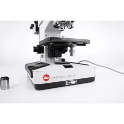 Leitz Metallux 3 NPL Fluotar Trinocular Darkfield Microscope, 4 of 10