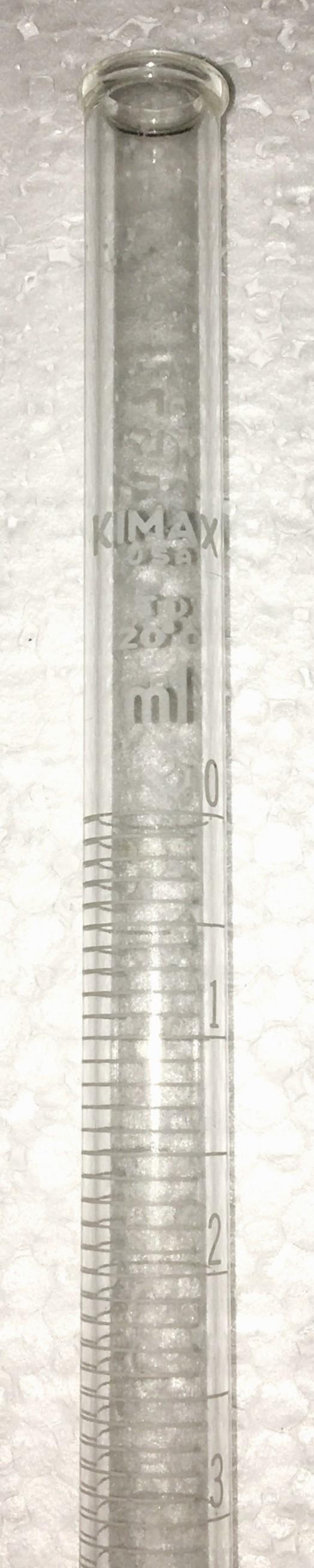 Kimble 17027F-25 KIMAX Class A 25mL Straight Bore Buret