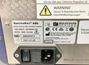 Molecular Devices SpectraMax ABS Plus UV-Visible Microplate Reader with Cuvette Compatibility, 14 of 14