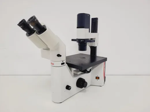Leica DMIL 090-131-00.1 Inverted Biological Microscope with 3 Objectives