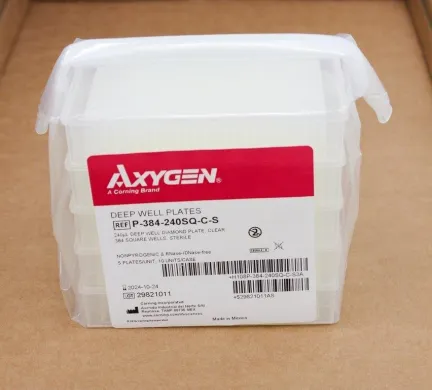 Axygen P-384-240SQ-C-S Deep Well Plates, 240 µL Capacity, Pallet of 32 Cases