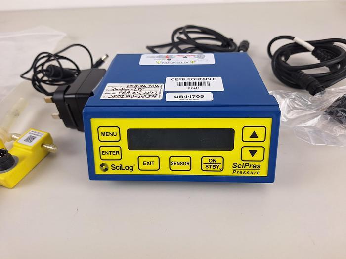 Parker SciLog SciPres Pressure Monitor with Sensors