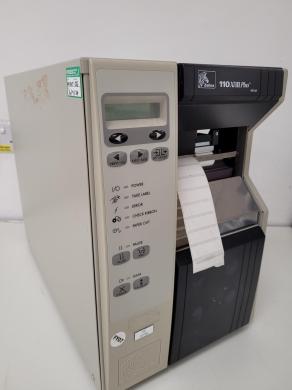 Zebra Model 110 XiIII Plus Thermal Label Printer Lab-cover