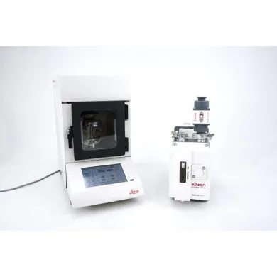 Leica EM ACE200 Vacuum Coater with Adixen Vacuum Pump for Sputter Coating Applications