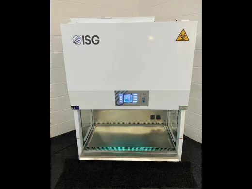 ISG Class 2 Biosafety Cabinet with Integrated UV Light and Stainless Steel Work Surface