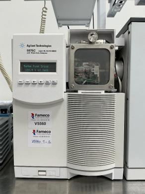Agilent 7890A Gas Chromatograph with 5975C Mass Selective Detector GC-MS System-cover