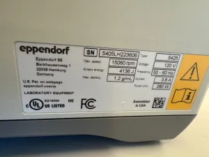 Eppendorf 5425 Centrifuge, 4 of 4