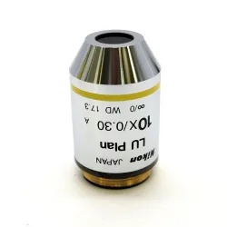 Nikon LU Plan 10x EPI Microscope Objective Lens, 2 of 2
