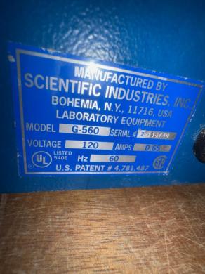 Scientific Industries Vortex Genie 2 (G-560) Variable Speed Vortex Mixer-cover