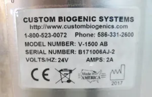 Custom Biogenic Systems CBS V1500-AB Isothermal Liquid Nitrogen Freezer for Vapor-Phase Cryogenic Storage, 14 of 17
