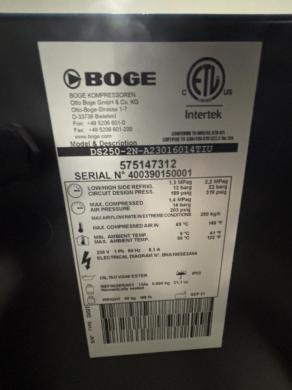 Boge High-Efficiency Refrigerated Air Dryer-cover