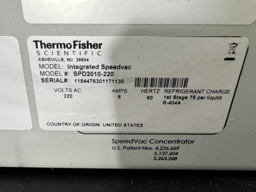 Thermo Scientific Savant SPD2010 Integrated SpeedVac Concentrator for Rapid Sample Concentration-cover