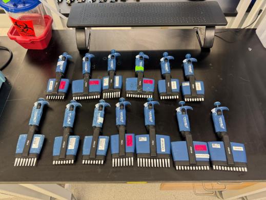 VWR Ergonomic High Performance Multichannel Pipettes (Quantity 11)-cover