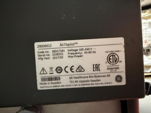 GE Healthcare ÄKTApilot High-Performance Liquid Chromatography System for Protein Purification-cover